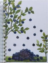 anteckningsbok blåbär